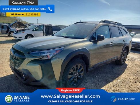 Used 2024 Subaru Outback Onyx Edition AWD/4WD image 1