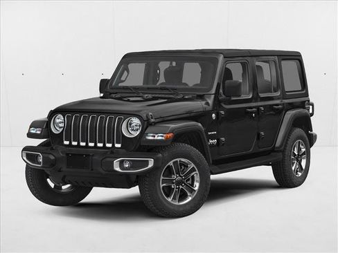 Used 2020 Jeep Wrangler Unlimited Sahara AWD/4WD image 1