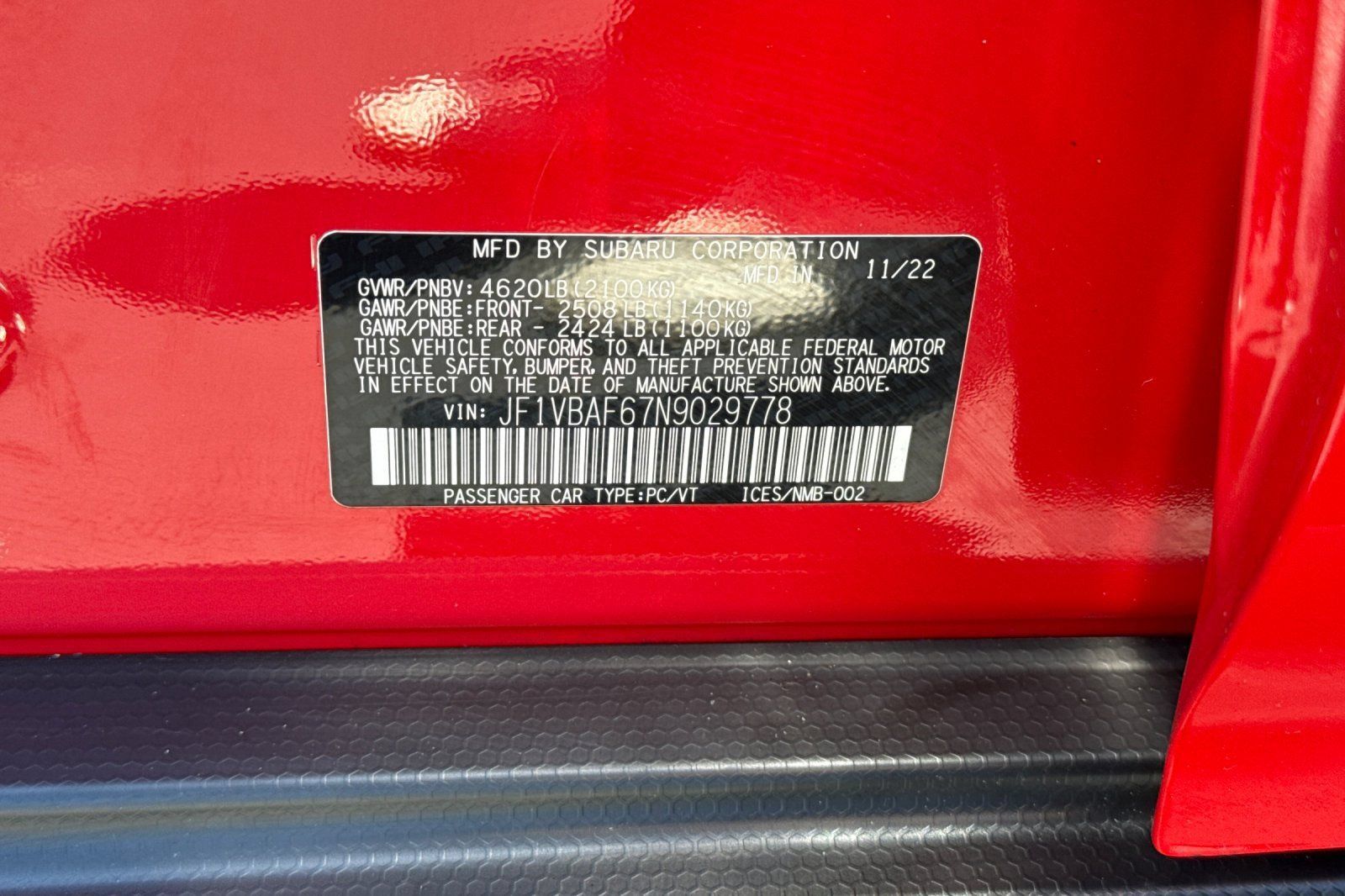 Used 2022 Subaru WRX Premium AWD/4WD image 38
