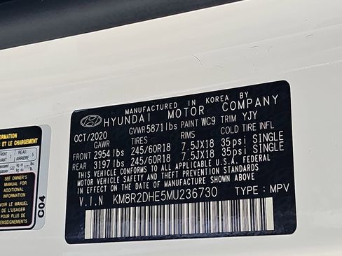Used 2021 Hyundai Palisade SEL AWD/4WD image 42