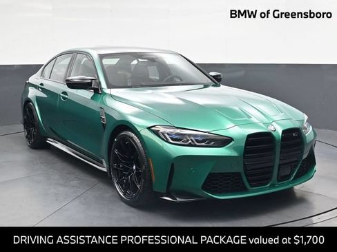 Used 2024 BMW M3 Competition w/ Executive Package AWD/4WD image 1