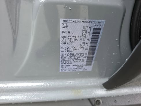 New 2026 Nissan Frontier PRO-4X w/ Pro-4x Convenience Package image 37