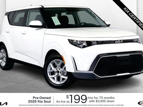 Certified 2025 Kia Soul LX FWD image 1