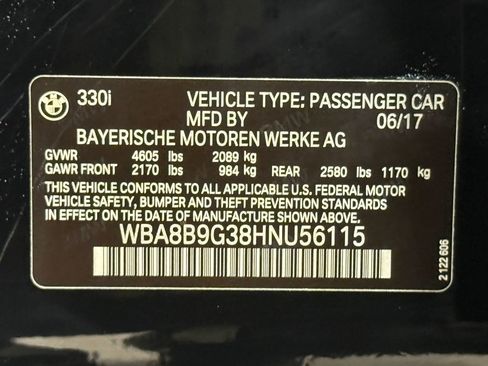Used 2017 BMW 330i Sedan RWD image 73