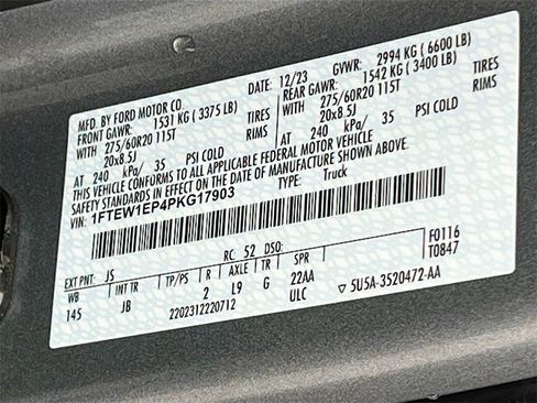 Used 2023 Ford F150 XL w/ STX Appearance Package image 30