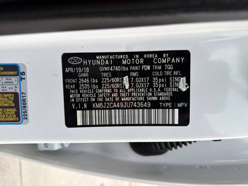 Used 2018 Hyundai Tucson SE w/ Cargo Package AWD/4WD image 12