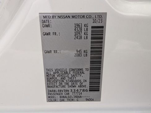 Used 2024 Nissan Altima 2.5 S FWD image 31