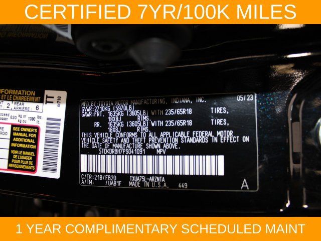 Used 2023 Toyota Highlander L AWD/4WD image 27