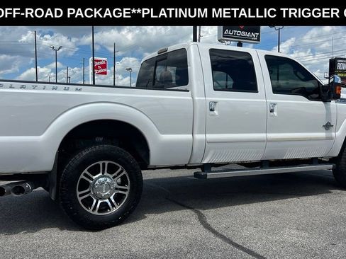 Used 2013 Ford F350 Platinum w/ FX4 Off Road Pkg AWD/4WD image 8