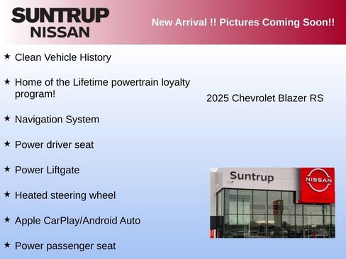 Used 2025 Chevrolet Blazer RS FWD image 2