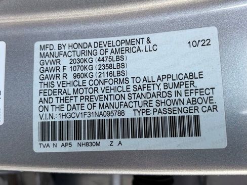 Used 2022 Honda Accord Sport image 21