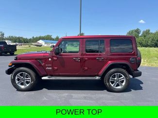 Used 2021 Jeep Wrangler Unlimited Sahara w/ Uconnect 4C Nav & Sound Group AWD/4WD video 2