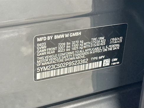 Used 2023 BMW XM AWD/4WD image 35