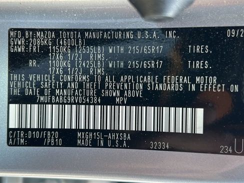 Used 2024 Toyota Corolla Cross AWD Hybrid image 31