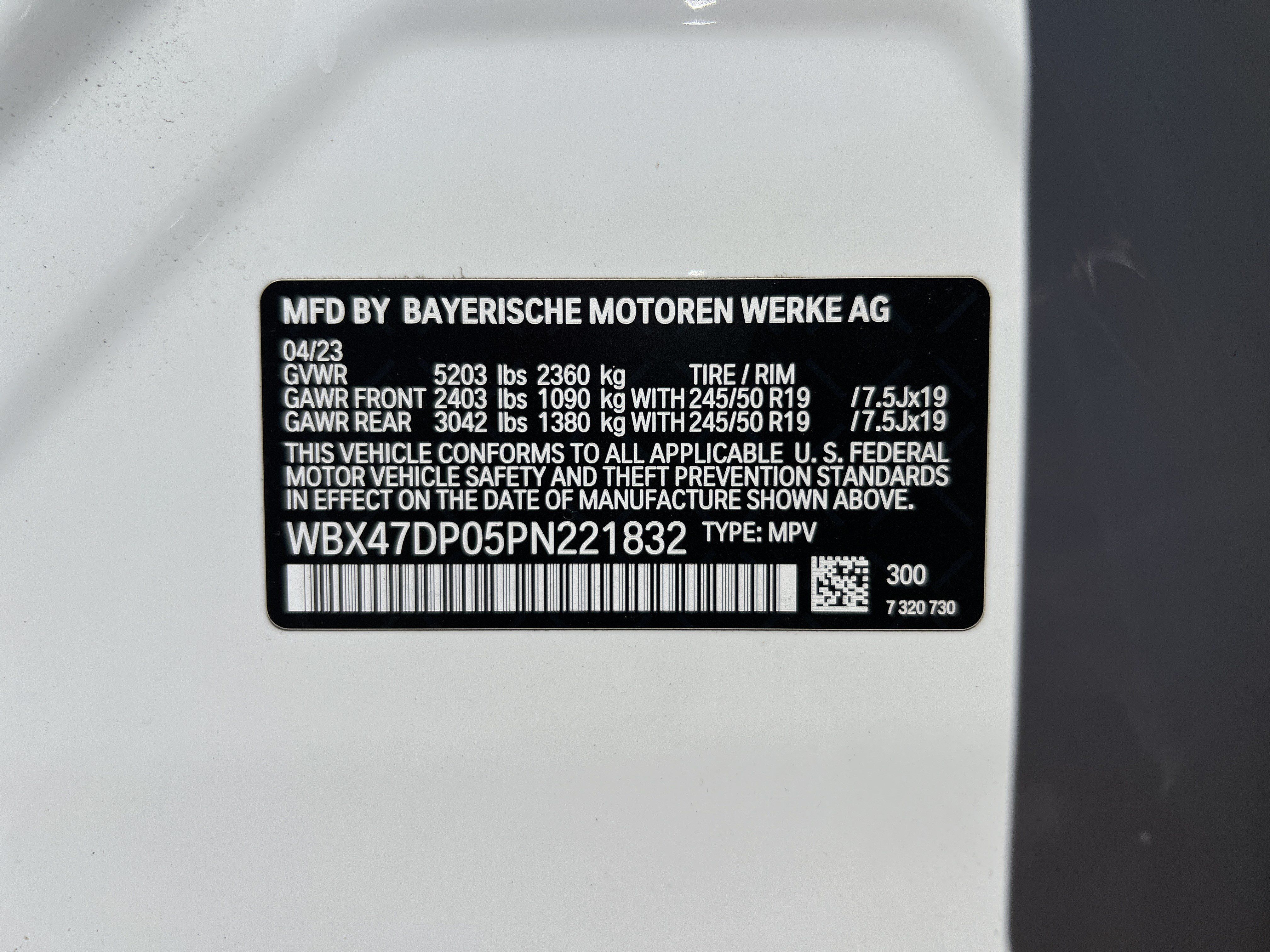 Certified 2023 BMW X3 sDrive30i w/ Premium Package w/ZPA RWD image 34