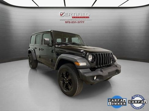 Used 2021 Jeep Wrangler Unlimited Sport image 3