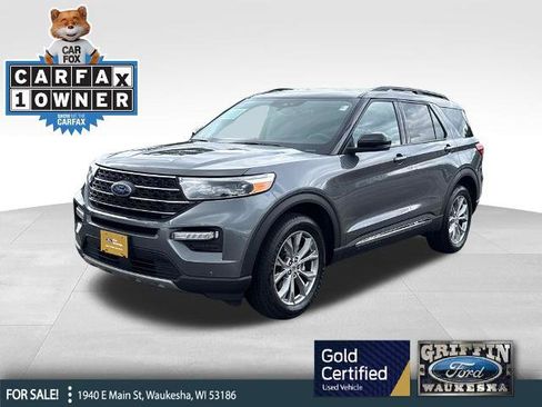 Certified 2023 Ford Explorer XLT w/ Equipment Group 202A AWD/4WD image 1