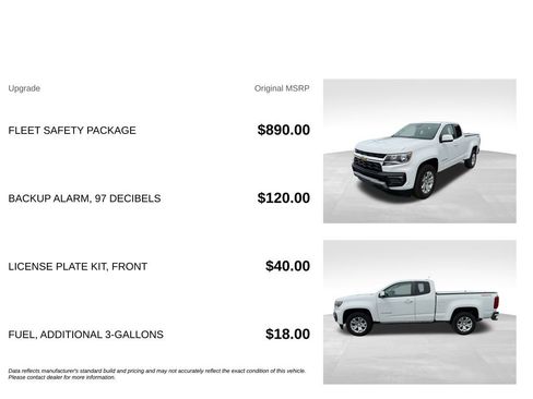 Used 2022 Chevrolet Colorado LT w/ Fleet Safety Package AWD/4WD image 5