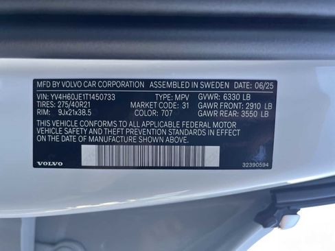Certified 2026 Volvo XC90 T8 Plus w/ Protection Package Premier AWD/4WD image 70