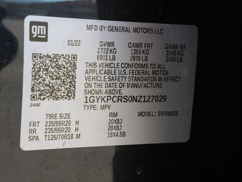 Certified 2022 Cadillac XT6 Premium Luxury w/ Technology Package image 31