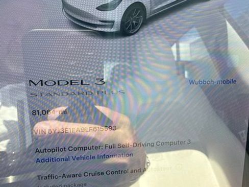 Used 2020 Tesla Model 3 Standard Range Plus RWD image 12