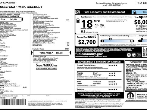 Used 2021 Dodge Charger Scat Pack RWD image 2