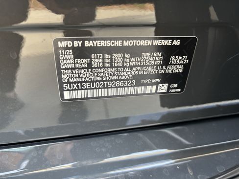 Used 2026 BMW X5 sDrive40i w/ M Sport Package image 37