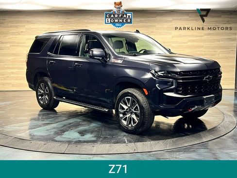 Used 2024 Chevrolet Tahoe Z71 w/ Luxury Package AWD/4WD image 1