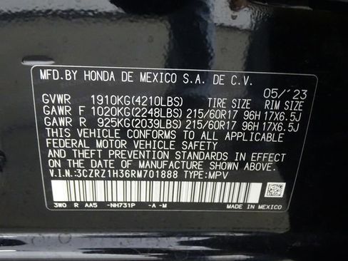 Used 2024 Honda HR-V LX image 17