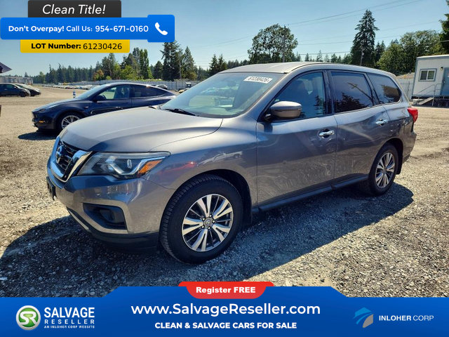 Used 2020 Nissan Pathfinder S AWD/4WD image 1