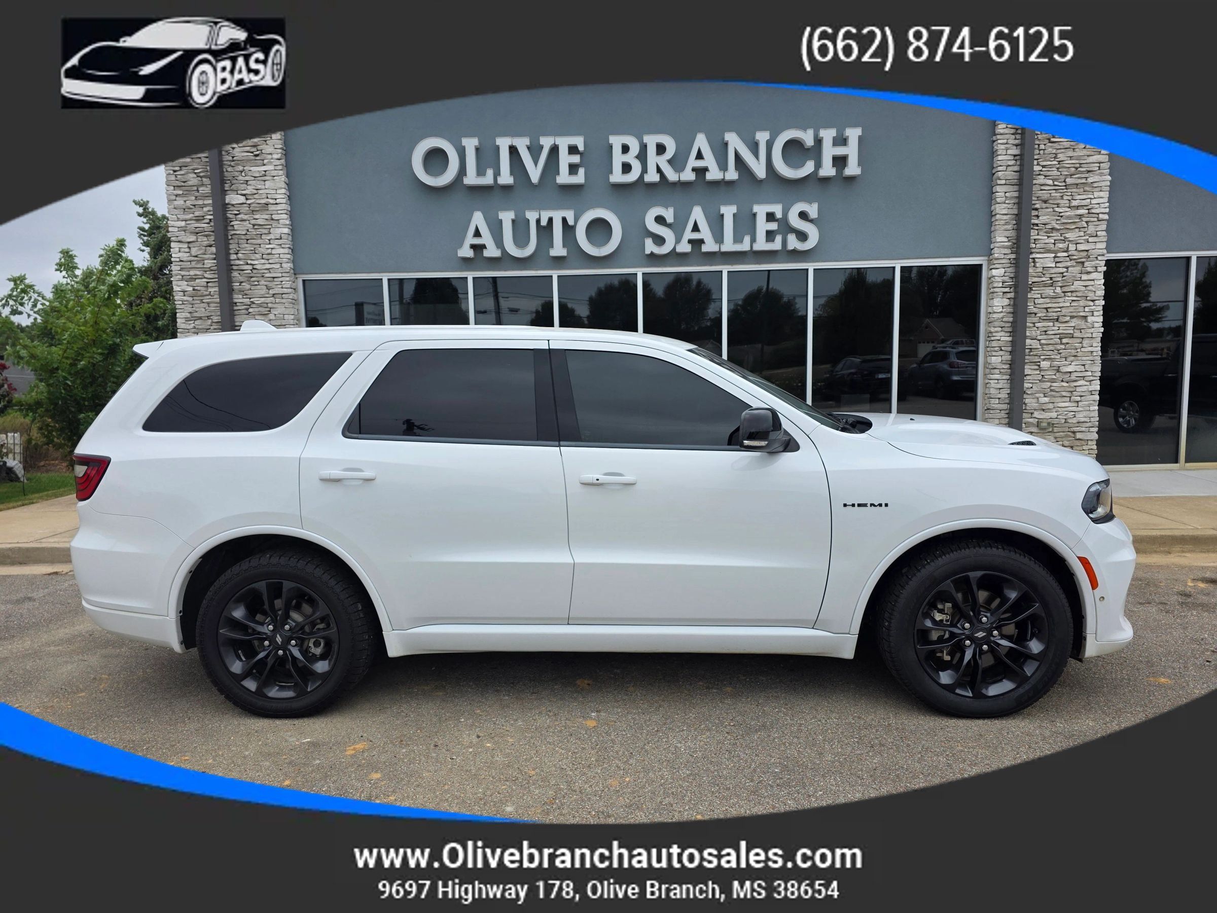 Used 2022 Dodge Durango R/T w/ Blacktop Package RWD image 1