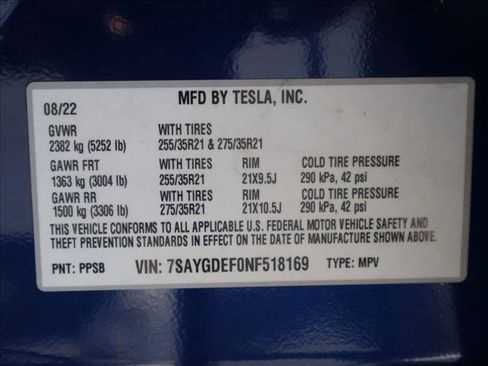Used 2022 Tesla Model Y Performance AWD/4WD image 29