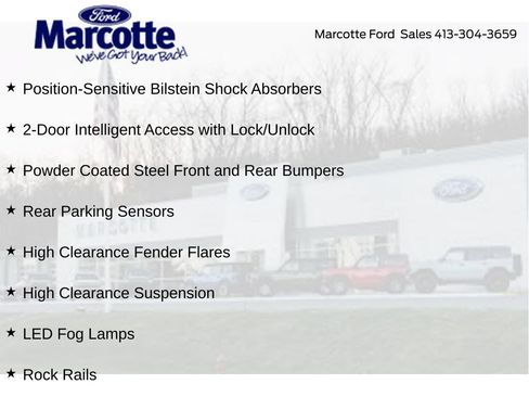 Certified 2026 Ford Bronco Big Bend w/ Black Diamond Package AWD/4WD image 30