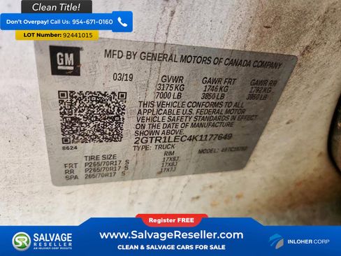 Used 2019 GMC Sierra 1500 Limited w/ Sierra Convenience Package image 16