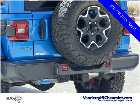 Used 2023 Jeep Wrangler Unlimited Rubicon 4xe w/ Cold Weather Group AWD/4WD image 6