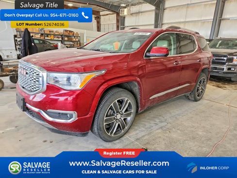 Used 2019 GMC Acadia Denali w/ Technology Package AWD/4WD image 1