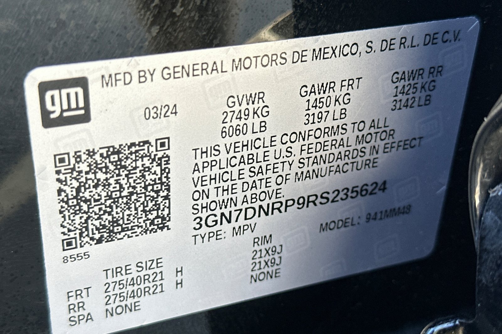 Used 2024 Chevrolet Equinox EV RS FWD image 54