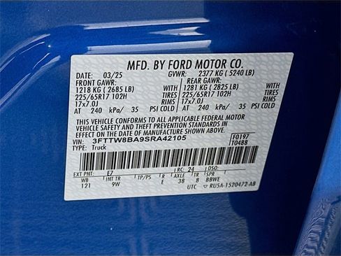 Used 2025 Ford Maverick XL w/ 4K Tow Package image 25