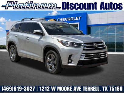Used 2018 Toyota Highlander Limited Platinum