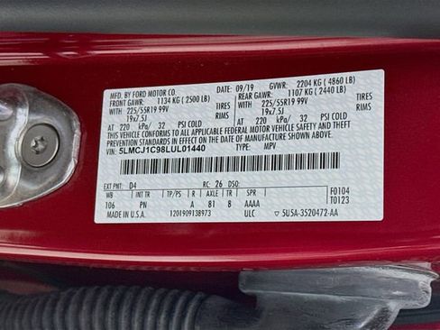 Used 2020 Lincoln Corsair FWD image 37