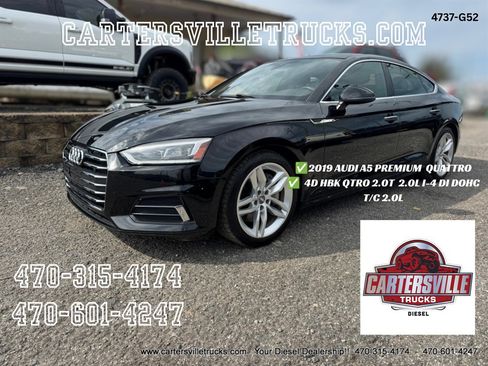 Used 2019 Audi A5 2.0T Premium AWD/4WD image 1