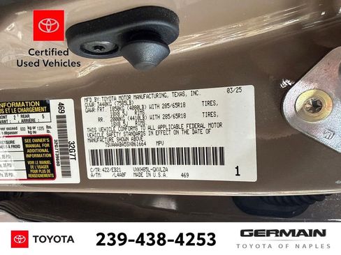 Used 2025 Toyota Sequoia TRD Pro AWD/4WD image 24