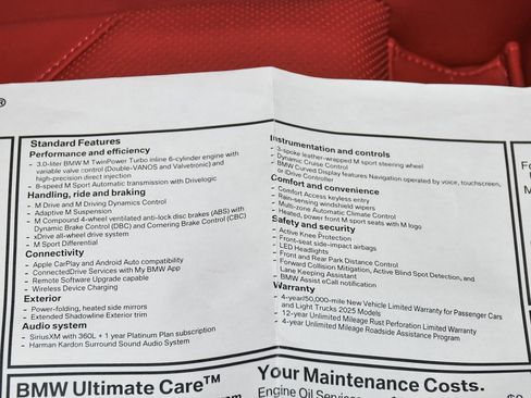 Used 2025 BMW M3 Competition w/ Executive Package image 81