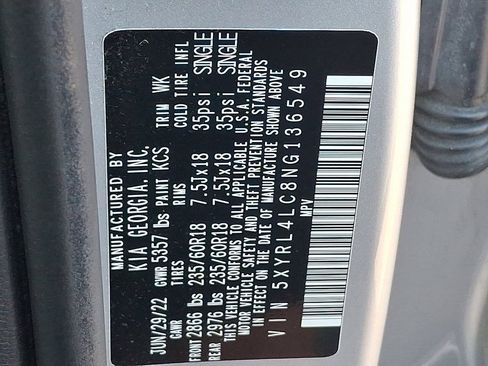 Used 2022 Kia Sorento S FWD image 29