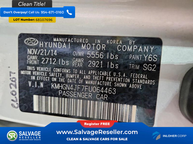 Used 2015 Hyundai Genesis 5.0 RWD image 14