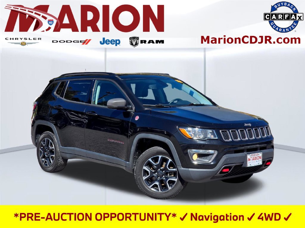 Used 2019 Jeep Compass Trailhawk w/ Leather Interior Group AWD/4WD 360° Tour