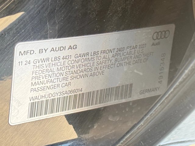 Used 2025 Audi A3 2.0T Premium Plus w/ Premium Plus Package AWD/4WD image 26