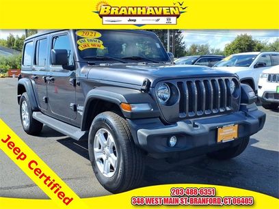 Certified 2021 Jeep Wrangler Unlimited Sport