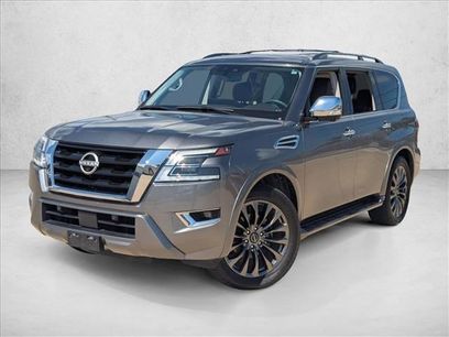 Used 2023 Nissan Armada Platinum w/ Captain's Chairs Package