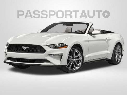 Used 2022 Ford Mustang Convertible w/ Wheel & Stripe Package RWD image 1